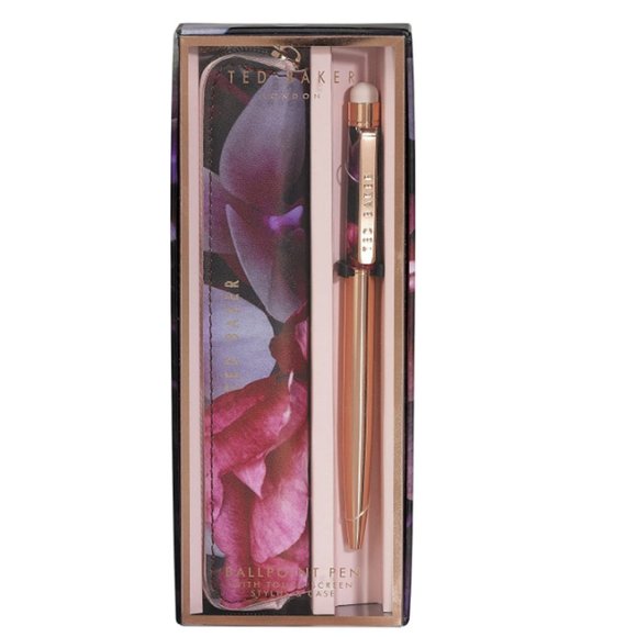Ted Baker Splendour Touch Screen Slim Pen & Stylus with zippered case nwt - Picture 4 of 4